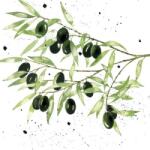 PPD Olives papírszalvéta 33x33cm, 20db-os