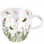 Ambiente Herb Garden duplafalú üvegcsésze 250ml