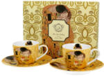 Duo Gift Porcelán csésze szett - 110ml - Klimt: A Csók