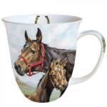 Ambiente Porcelán bögre - 400ml - Horse Love