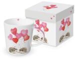 PPD Porcelán bögre - 350ml - Hedgehogs in Love