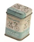  Konyhai fémdoboz 43x43x60mm, Biciklis