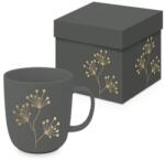 PPD Porcelán bögre - 350ml - Pure Gold Berries Grey