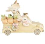 Clayre & Eef Húsvéti dekoráció - Répát szállító nyuszik