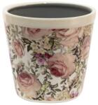 Clayre & Eef Kerámia virágcserép - rózsás - szep-otthon - 4 240 Ft