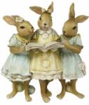 Clayre & Eef Húsvéti dekoráció - Olvasó nyuszilányok