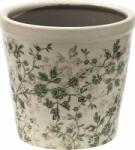 Clayre & Eef Kerámia virágcserép - Ø14*13cm