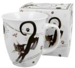 Duo Gift Porcelán bögre - 500ml - Charming Cats