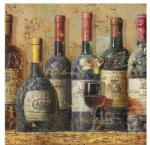 Ambiente Best Wines papírszalvéta 25x25cm, 20db-os