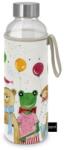 PPD Üvegflaska borosilicate üveg, neoprén védőhuzattal - 550ml - Kid Party