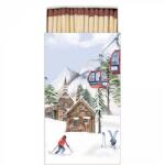 Ambiente Ski hut gyufa 6, 5x11cm