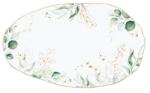 Easy Life Porcelán kínálótál tojás forma - 36x21, 5cm - Botanique