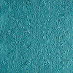 Ambiente Elegance Petrol papírszalvéta 40x40cm, 15db-os