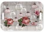 Ambiente Roses And Baubles műanyag tálca 33x47 cm