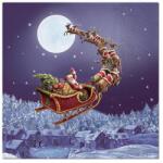 PAW Christmas Sleigh papírszalvéta 33x33cm, 20 db-os