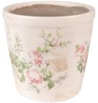 Clayre & Eef Kerámia virágcserép - 17x16cm - szep-otthon - 5 920 Ft