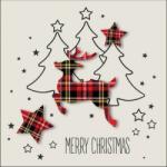 Ambiente Scottish Deer papírszalvéta 33x33cm, 20 db-os