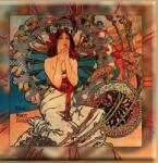  Üveg falióra - 30x30cm - Monaco