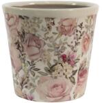 Clayre & Eef Kerámia virágcserép - rózsás - szep-otthon - 3 110 Ft