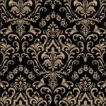 Ambiente Baroque ornament black papírszalvéta 33x33cm, 20db-os