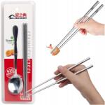  Fém pálcika és kanál szett rozsdamentes acélból 23cm Jia Zhi Dian (1510)