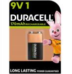 Duracell 9V HR-9V 6F22 170mAh akkumulátor (DURBAT0750)