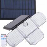 VERK GROUP 181 Led-es Napelemes Lámpa Szürkületi Mozgásérzékelővel Utcai Kerti Távirányító (12322)