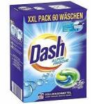 Dash Alpen 3az1ben mosókapszula 60 db fehér ruhákhoz (4012400502097)