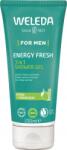 Weleda Energy Fresh 3az1ben tusfürdő férfiaknak citrommal és cédrussal (7611916558283)