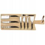  8 db-os Sajtvágó kés készlet tálalódeszkával, univerzális készlet (8718719301531)