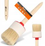 Polax Festőecset Kerek 60 mm Fa Nyéllel Bútorfestéshez Falakhoz Z1-P (08-009)