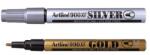 Artline Marker cu vopsea corp metalic, ARTLINE argintiu / auriu (EK-990XF-SV)