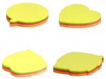 Office Cover Notes adeziv 72x72 mm, 5x20 file, culori neon, Office Cover (SN4505I)