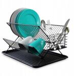 Artemis Csepegtető Edényszárító Evőeszköz Tányérok Kétszintes Emeletes Álló (VD-150622)
