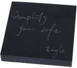 Eagle Notes adeziv negru 76x76 mm, 100 file, Eagle (N156)