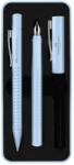 Faber-Castell Set cadou stilou+pix Faber-Castell Grip 2010 Sky Blue (FC201524)