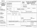  Foaie parcurs transport persoane (TIP118)