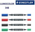 STAEDTLER Marker permanent Lumocolor cu doua varfuri M-F Staedtler 348 (ST-348-9)