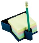 Hopax Cub autoadeziv cu suport, 76x76 mm, 400 file, Stick'n - 4 culori pastel (HO-21271)