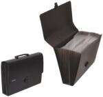 DONAU Servieta A4 din plastic cu 24 compartimente, Donau (DN-8558001PL-01)