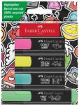 Faber-Castell Textmarker Faber-Castell Graffiti set 4, cutie carton (FC254690)