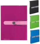 Herlitz Mapa plastic cu elastic A4, latime 4cm, Herlitz (11206133)