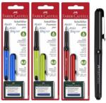 Faber-Castell Stilou scolar + set 6 rezerve Faber Castell Vario (FC149898)