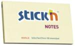 Hopax Notes adeziv 76x127 mm, 100 file, Stick'n - galben pastel (HO-21009)