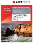 AgfaPhoto Hartie foto inkjet lucioasa AGFA Premium, 13x18cm, 240 g/mp, 100 coli/top (HTAG5R240/100G)