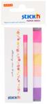 Hopax Stick index hartie color 45 x 15 mm, 6 x 30 buc/set, - 6 culori (HO-21595)