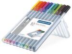 STAEDTLER Set 10 linere 0, 3mm Staedtler Triplus 334 (ST-334-SB10)