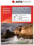AgfaPhoto Hartie foto inkjet lucioasa AGFA Premium, A3, 240 g/mp, 20 coli/top (HTAGA3240/20G)