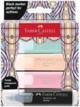 Faber-Castell Textmarker Faber-Castell Pastel Glassy set 4, editie speciala, cutie carton (FC254694)