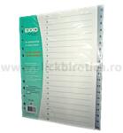 Exxo Separator index plastic gri numeric 1-20, EXXO (EXXO-SP 1-20)